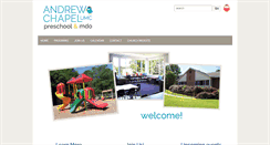Desktop Screenshot of andrewchapelumcpreschool.org